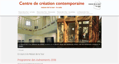 Desktop Screenshot of maison-de-la-tour.fr